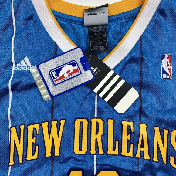 Adidas New Orleans Hornets Jersey Peja Stojakovic signed 2XL NWT - Picture 2 of 5